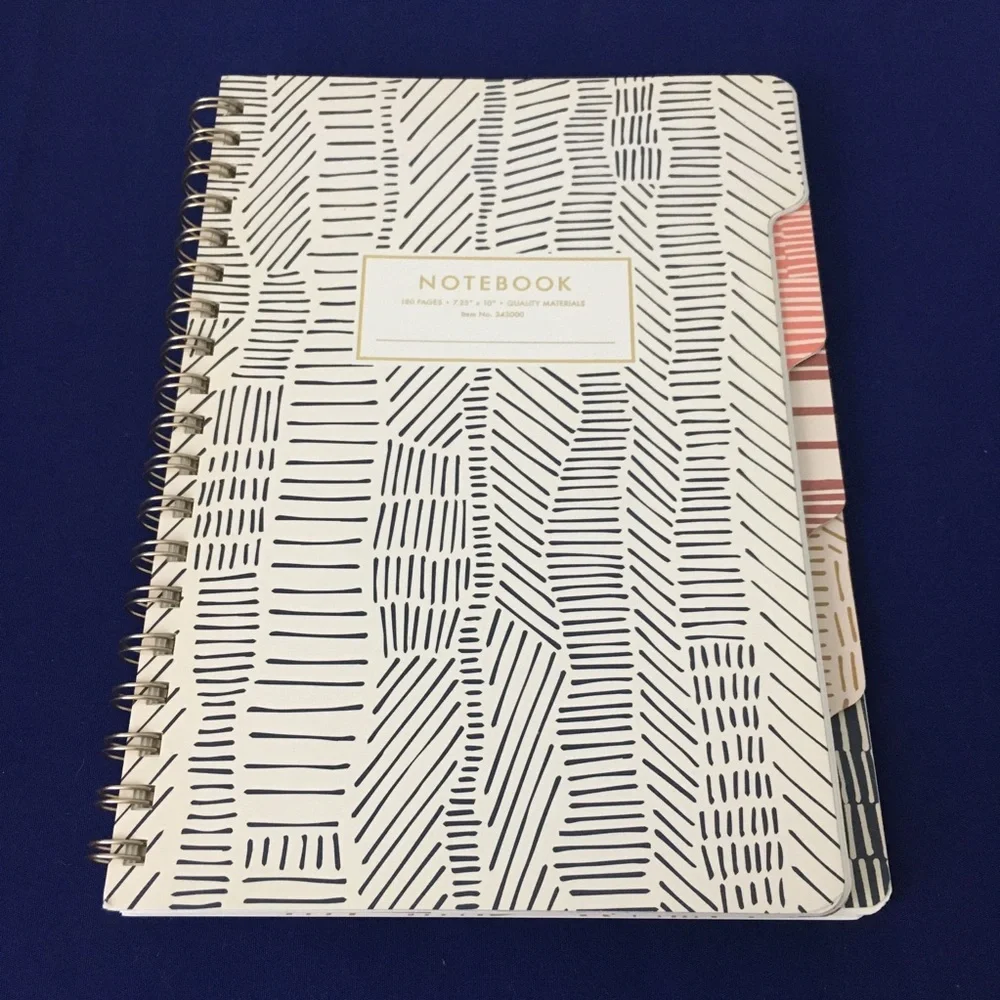 Minimalist Spiral Notebook